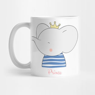 Prince elephant Mug